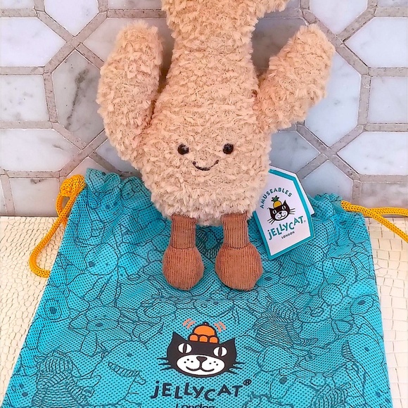 Very Rare (Sold Out) Jellycat Amuseables Ginger Plush. New with tags. - Picture 3 of 7